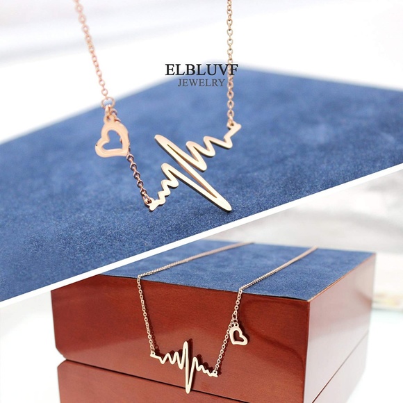 ❤️4 for $20 Sale❤️ Heartbeat Necklace - Picture 4 of 6